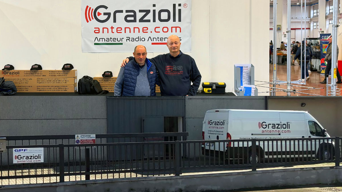 Grazioli Antenne alla Fiera dell'Elettronica 2025 a Montichiari
